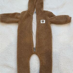 Moschino Cozy Brown Teddy Kids Footie